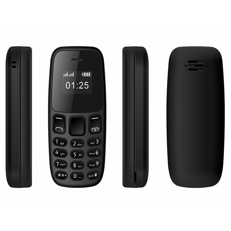 BM105 0.66-Inch Dual SIM Standby Bar Phone 2G Slim Mini Cell Phone BM105 0.66-Inch Dual SIM Standby Bar Phone 2G Slim Mini Cell Phone